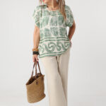 zielono-kremowa-bluzka-z-krótkim-rękawem-plus-size-we-wzory-44-50 (1)