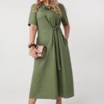 zwiewna-sukienka-plus-size-wiazana-w-talii-khaki (4)