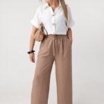 Letnie spodnie damskie duże rozmiary