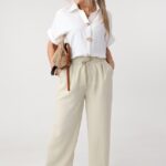 Letnie spodnie damskie duże rozmiary