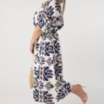 Granatowo-kremowa-sukienka-plus-size-letnia-w-modne-wzory 46-52 (4)