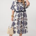 Granatowo-kremowa-sukienka-plus-size-letnia-w-modne-wzory 46-52 (5)