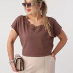 tshirt damski plus size
