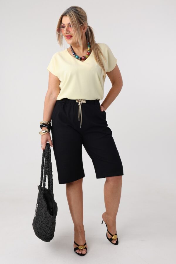 spodenki do kolan damskie plus size