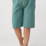 bawelniane-spodenki-damskie-plus-size-ala-lniane-zielone (2)
