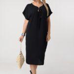 Luźna sukienka plus size