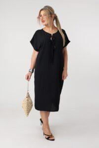 Luźna sukienka plus size