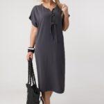 Luźna sukienka plus size