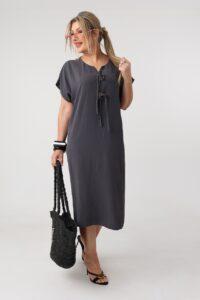 Luźna sukienka plus size