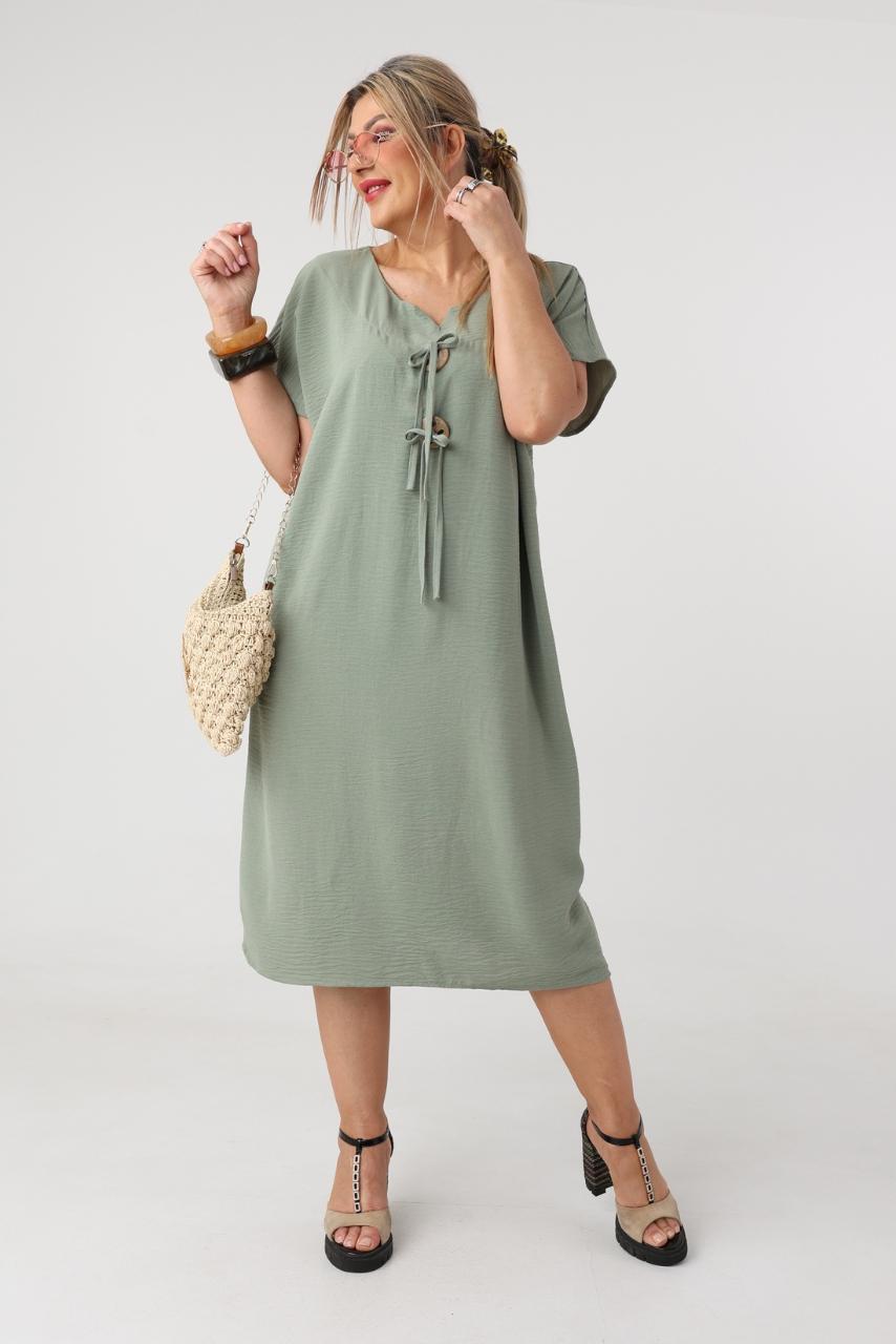 Luźna sukienka plus size