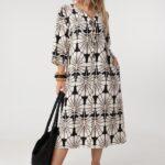 Luźna sukienka plus size