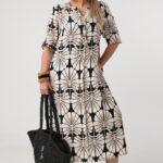 Luźna sukienka plus size