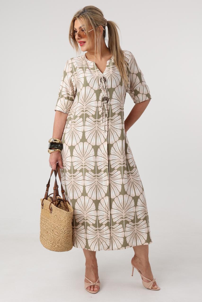 Luźna sukienka plus size
