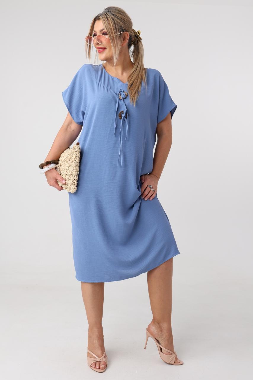 Luźna sukienka plus size