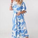 Luźna-sukienka-na-lato-plus-size-maxi-niebiesko-biała 48-54 (5)