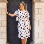Luźna sukienka plus size