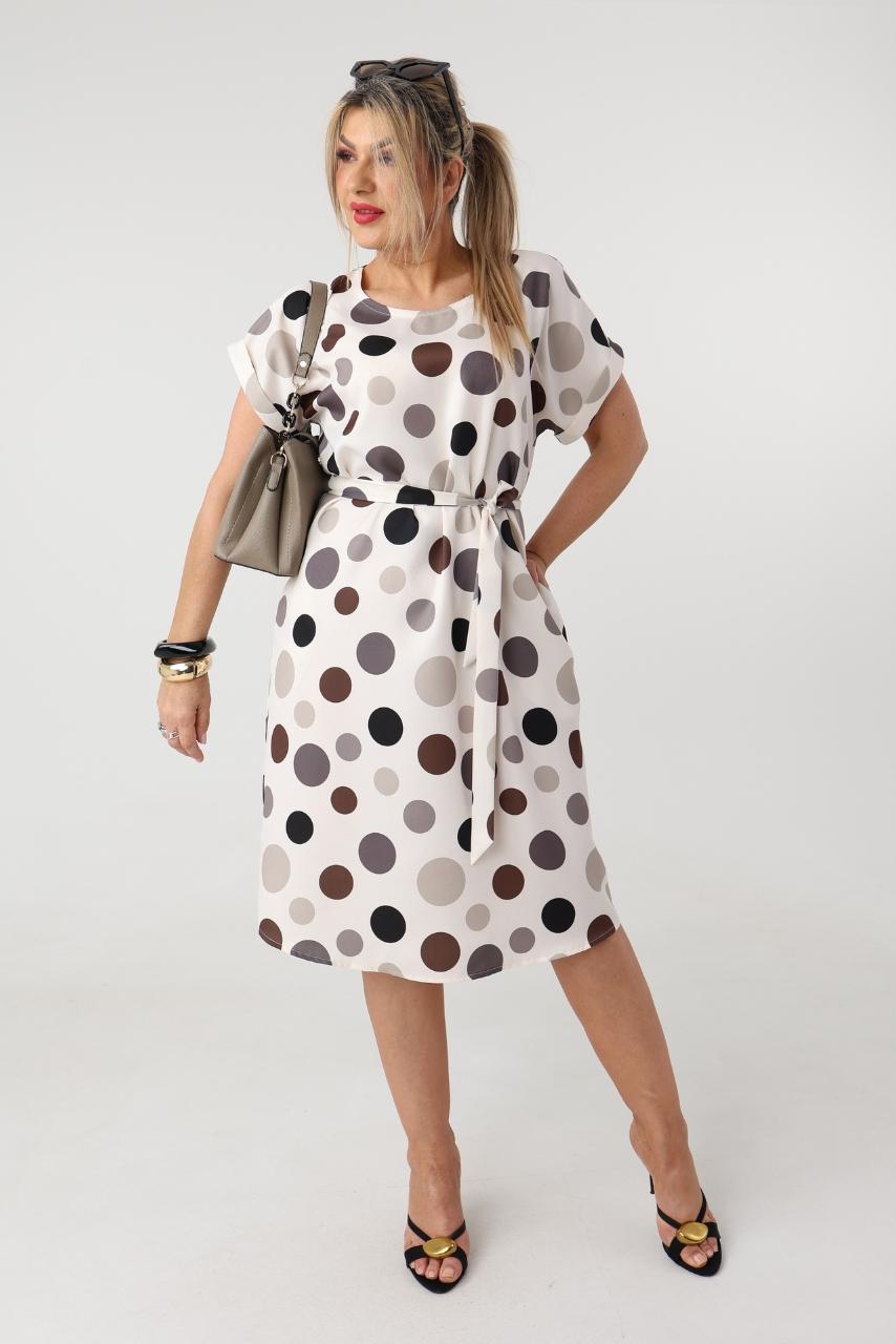 Luźna sukienka plus size