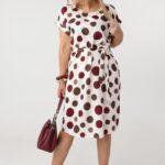 Luźna sukienka plus size
