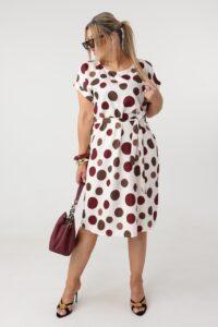 Luźna sukienka plus size