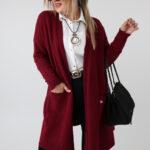 Kardigan damski XXL – moda dla puszystych