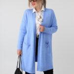 Kardigan damski XXL – moda dla puszystych