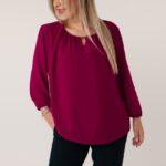 bluzka-elegancka-szyfonowa-z-dlugim-rekawem-plus-size-bordowa (3)