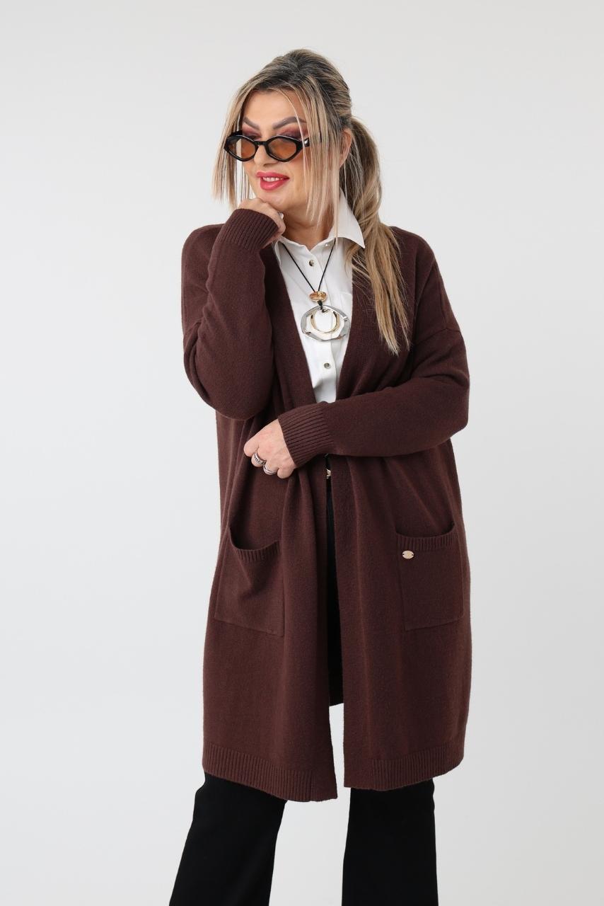 Kardigan damski XXL – moda dla puszystych