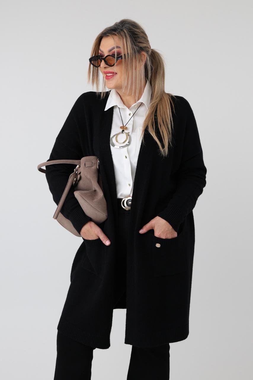 Kardigan damski XXL – moda dla puszystych
