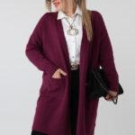 Kardigan damski XXL – moda dla puszystych