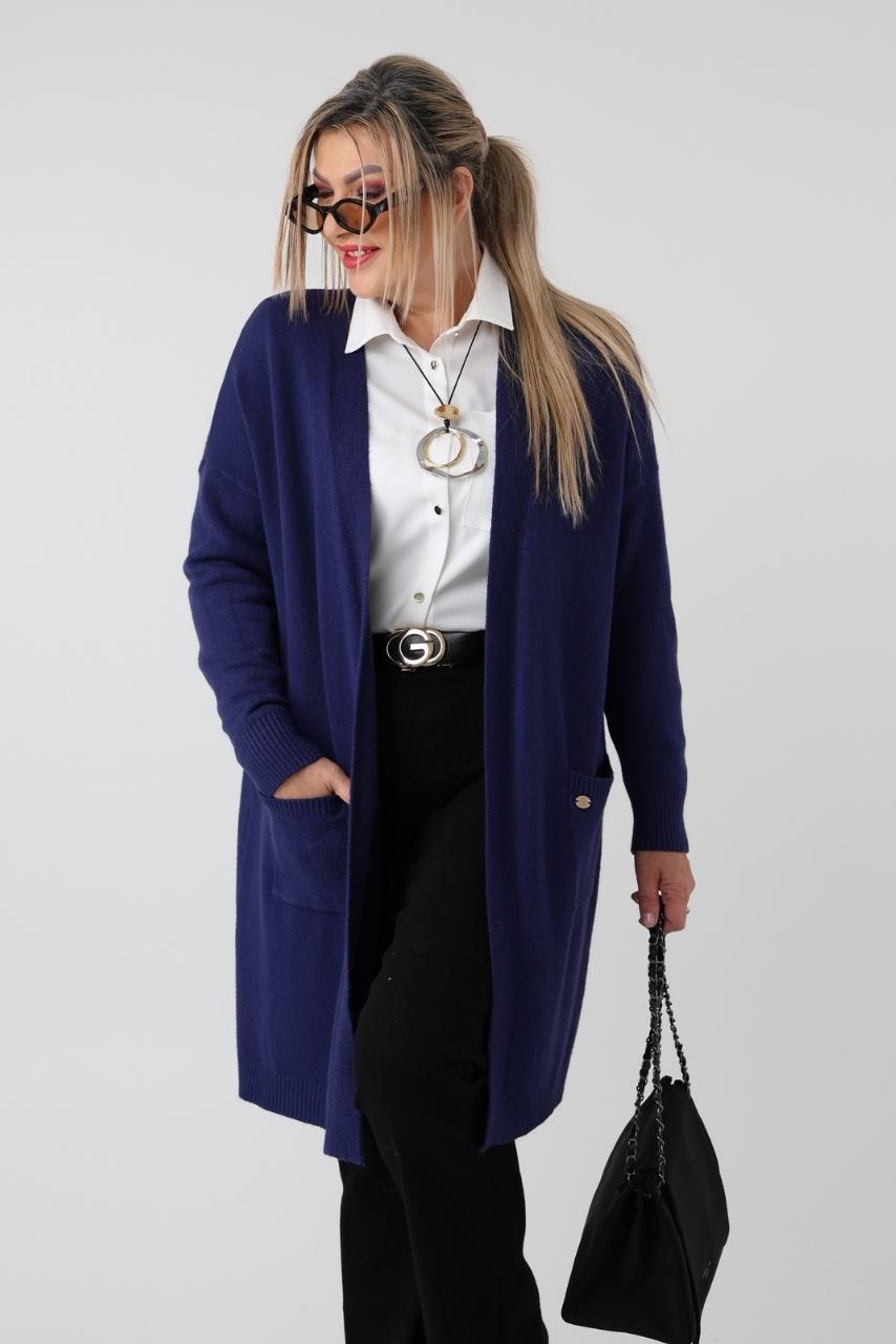 Kardigan damski XXL – moda dla puszystych
