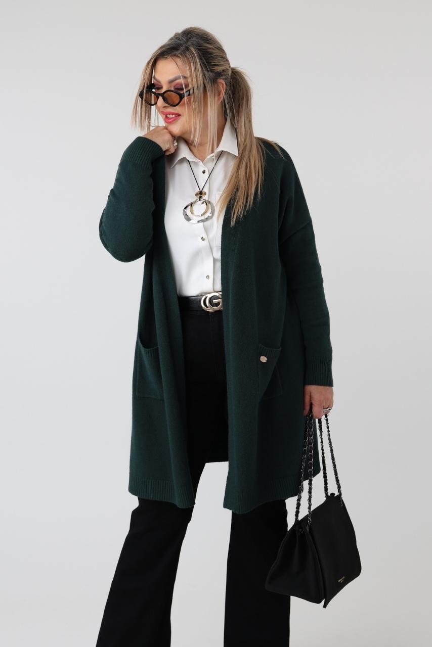 Kardigan damski XXL – moda dla puszystych