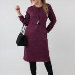 sweterkowa sukienka plus size duże rozmiary 44-52