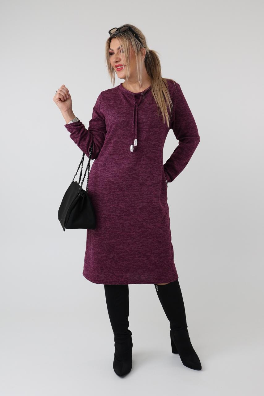 sweterkowa sukienka plus size duże rozmiary 44-52