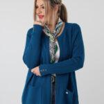 sweter rozpinany plus size