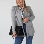 sweter rozpinany plus size