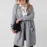 Kardigan damski XXL – moda dla puszystych