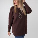 elegancki-sweter-damski-plus-size-azurowy-brazowy (7)