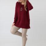 sweter-damski-plus-size-z-rozcieciami-na-guziki-bordowy (5)