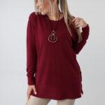 sweter-damski-plus-size-z-rozcieciami-na-guziki-bordowy (6)