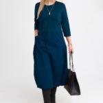 Bordowa-sukienka-bombka-plus-size-z-kieszeniami (1)