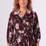 Sukienka-w-kwiaty-plus-size-midi-z-gumą-w-pasie-wielokolorowa (2)
