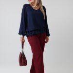 elegancka-bluzka-damska-plus-size-wizytowa-z-gumka-w-pasie-granatowa (6)