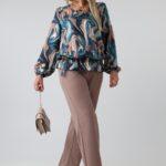 elegancka-bluzka-damska-plus-size-z-gumka-w-pasie-we-wzory-turkusowa (5)