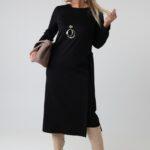 elegancka-sukienka-damska-plus-size-dluga-z-wiazaniem-w-talii-czarna (5)
