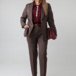 Elegancki garnitur damski plus size 42-52