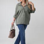 gladka-koszula-damska-plus-size-z-kieszonka-khaki (5)