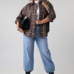 koszula-w-krate-damska-plus-size-brazowo-bezowa (5)