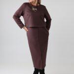 sukienka-dluga-elegancka-plus-size-z-imitacja-bluzki-brazowa (3)