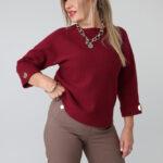 sweter-damski-plus-size-bordowy-z-podwinietym-rekawem (3)