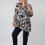 tunika-damska-plus-size-asymetryczna-wiazana-granatowo-bezowa (7)